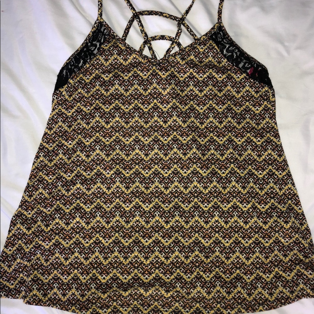 Flowy Strappy-Back Tank Top